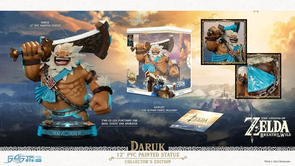 The Legend of Zelda Breath of the Wild PVC Soška Daruk Collector's Edition 30 cm termékfotó