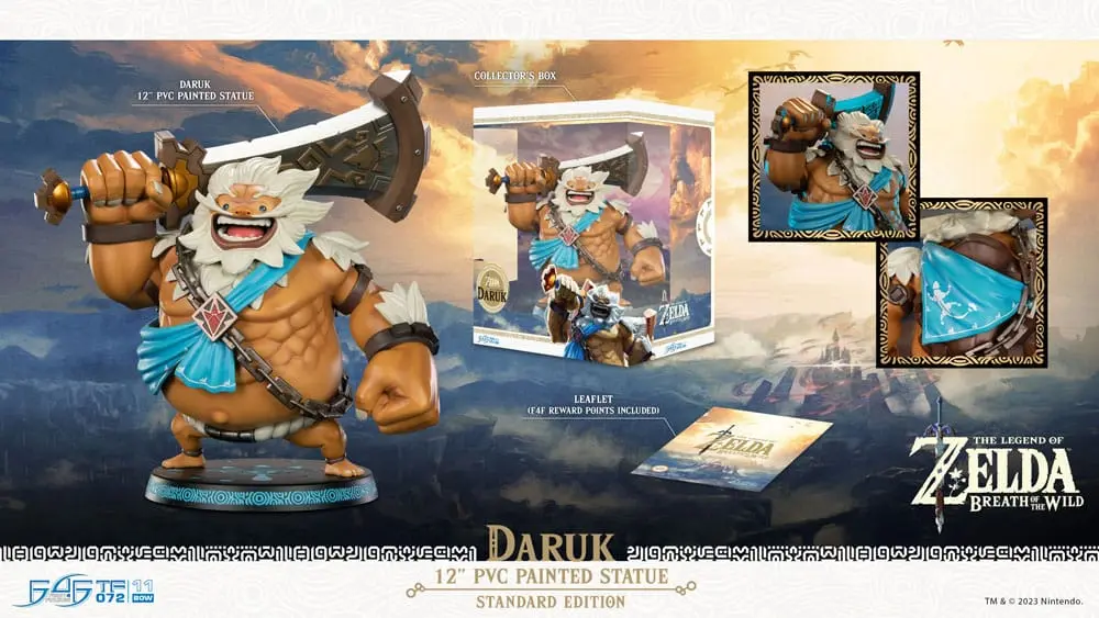 The Legend of Zelda Breath of the Wild PVC figúrka Daruk Standard Edition 29 cm termékfotó