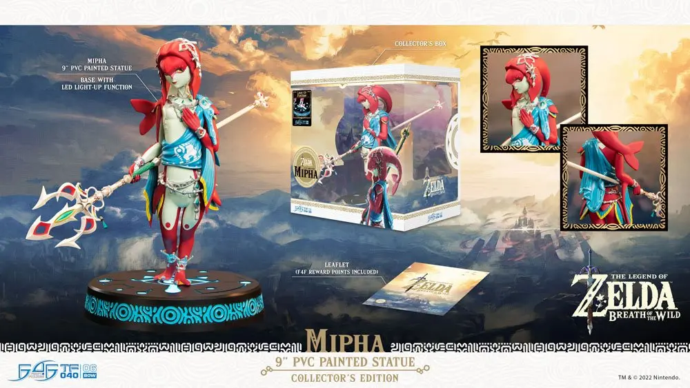 The Legend of Zelda Breath of the Wild PVC socha Mipha zberateľská edícia 22 cm produktová fotografia