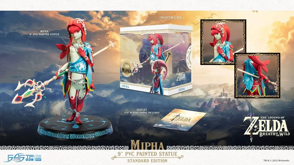 The Legend of Zelda Breath of the Wild PVC socha Mipha 21 cm produktová fotografia