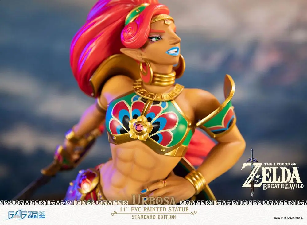 The Legend of Zelda Breath of the Wild PVC figúrka Urbosa štandard kiadás 27 cm termékfotó