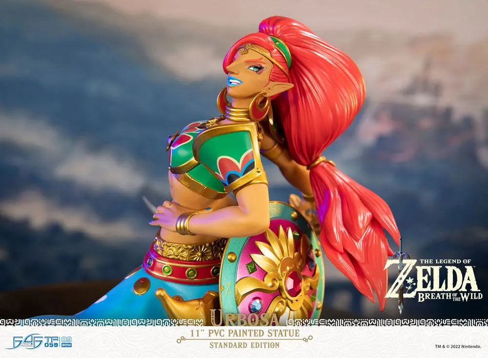 The Legend of Zelda Breath of the Wild PVC figúrka Urbosa štandard kiadás 27 cm termékfotó