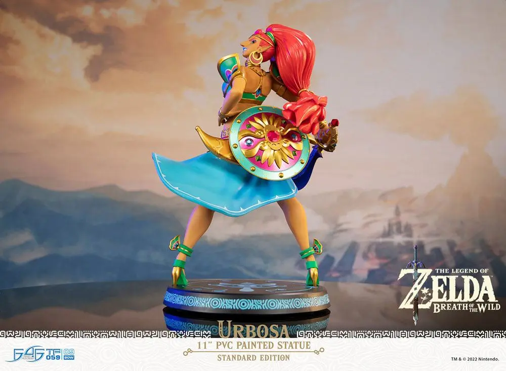 The Legend of Zelda Breath of the Wild PVC figúrka Urbosa štandard kiadás 27 cm termékfotó