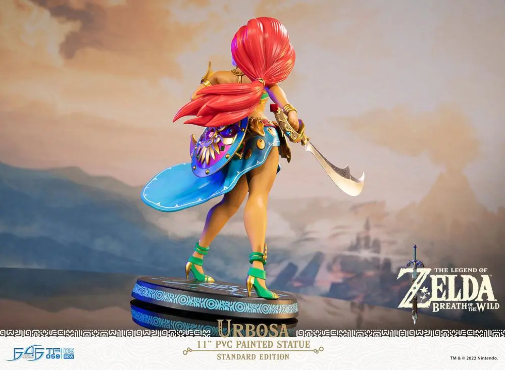 The Legend of Zelda Breath of the Wild PVC figúrka Urbosa štandard kiadás 27 cm termékfotó