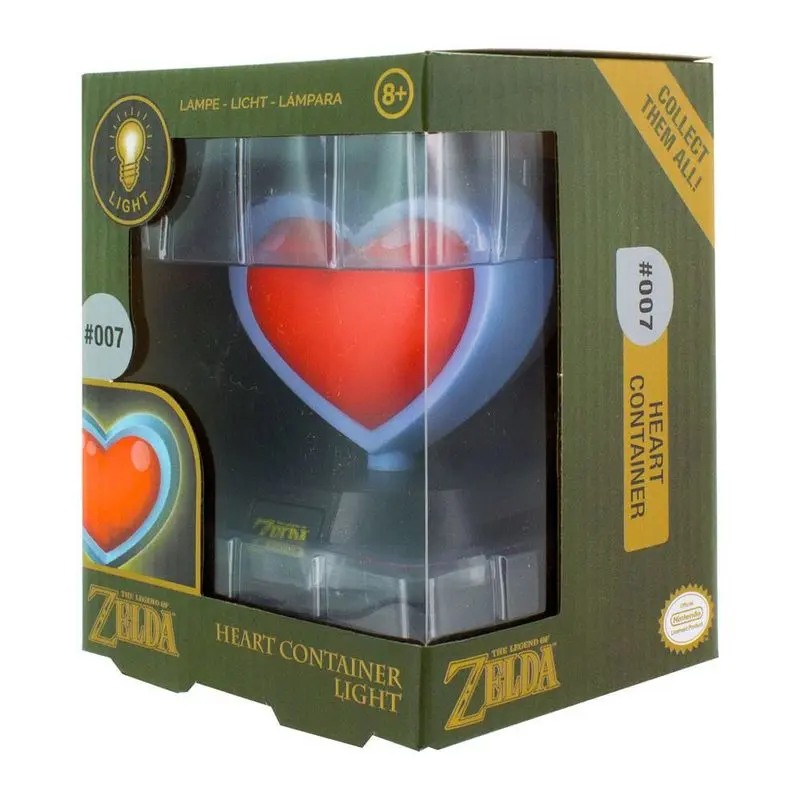 Lampa The Legend of Zelda Heart Container produktová fotografia