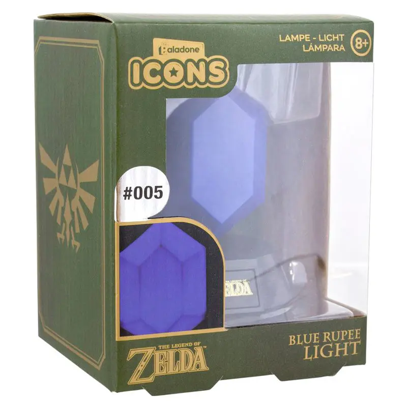 The Legend of Zelda Icons Modrá Rupee produktová fotografia