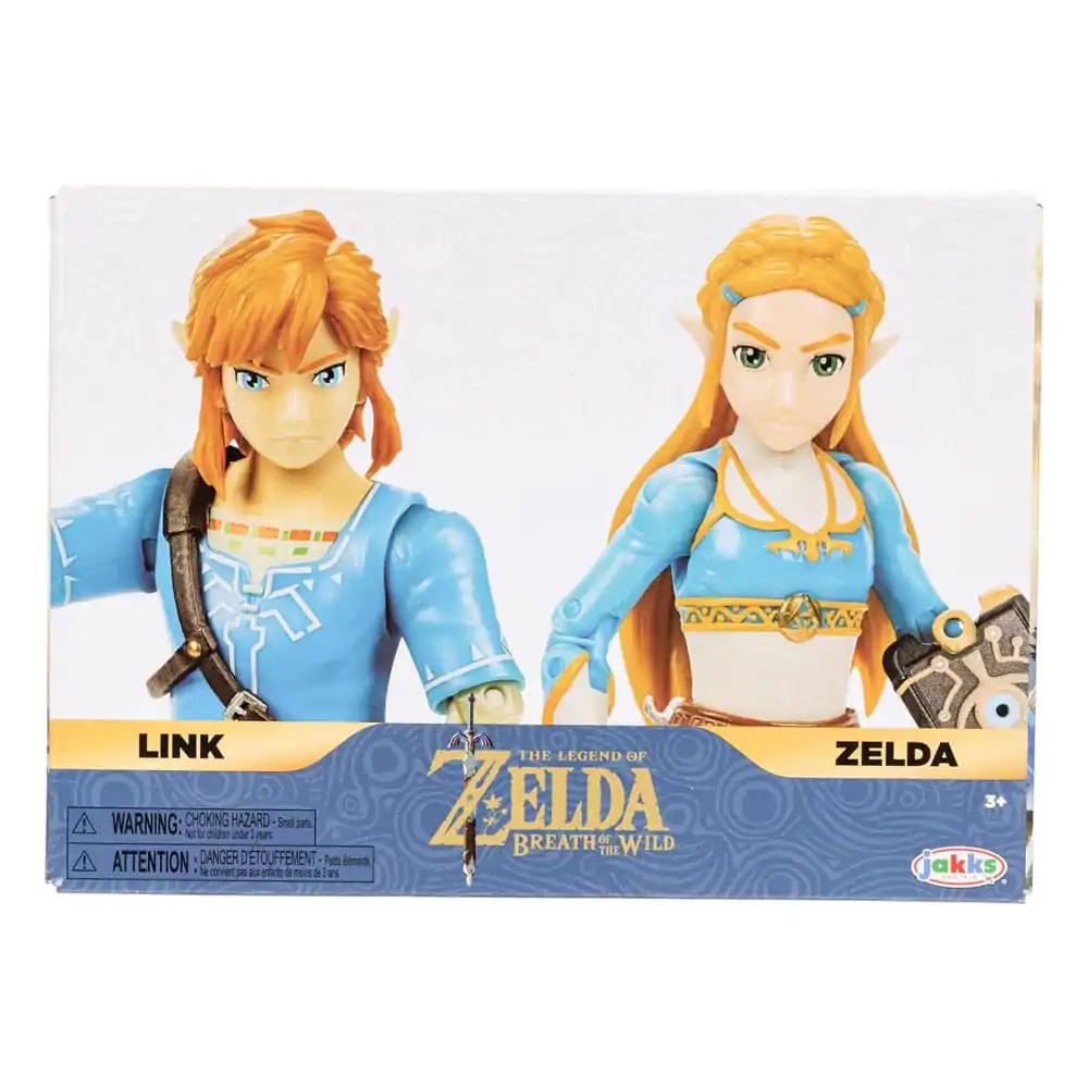 The Legend of Zelda Akčná figúrka 2-Pack Princess Zelda, Link 10 cm produktová fotografia