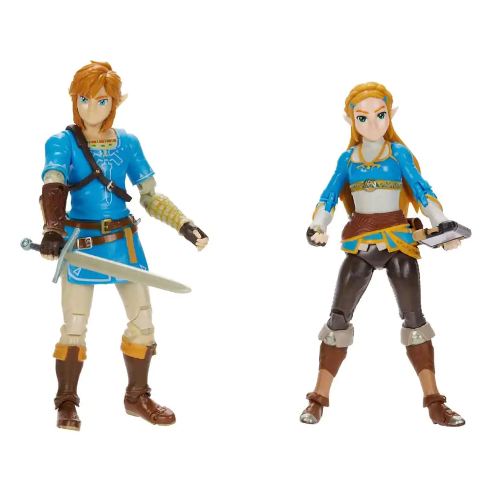 The Legend of Zelda Akčná figúrka 2-Pack Princess Zelda, Link 10 cm produktová fotografia