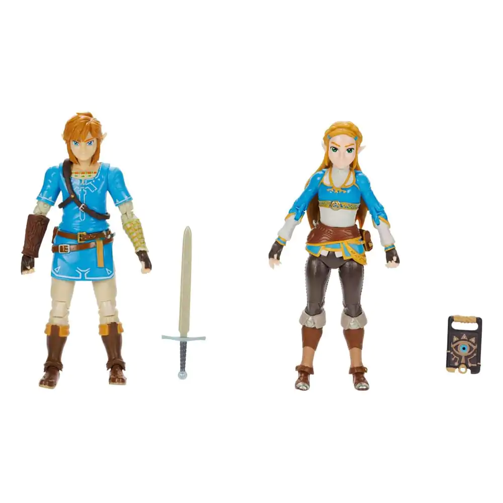 The Legend of Zelda Akčná figúrka 2-Pack Princess Zelda, Link 10 cm produktová fotografia