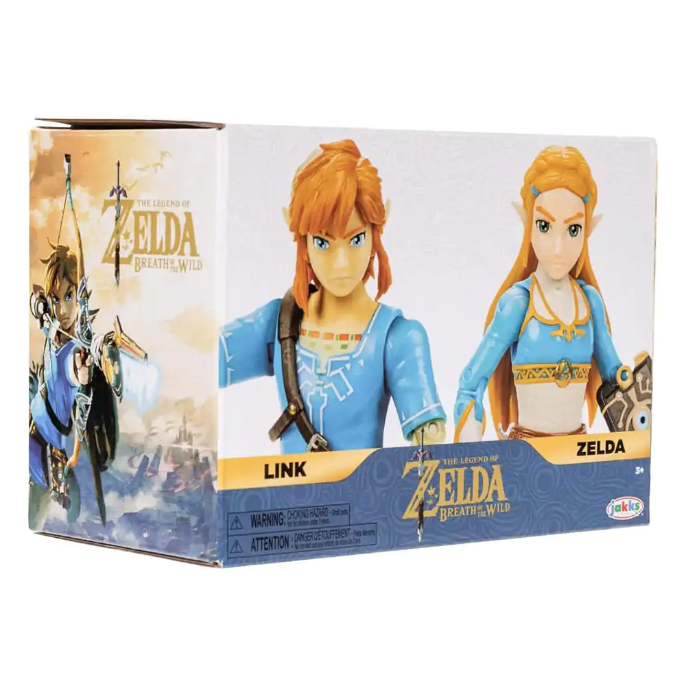 The Legend of Zelda Akčná figúrka 2-Pack Princess Zelda, Link 10 cm produktová fotografia