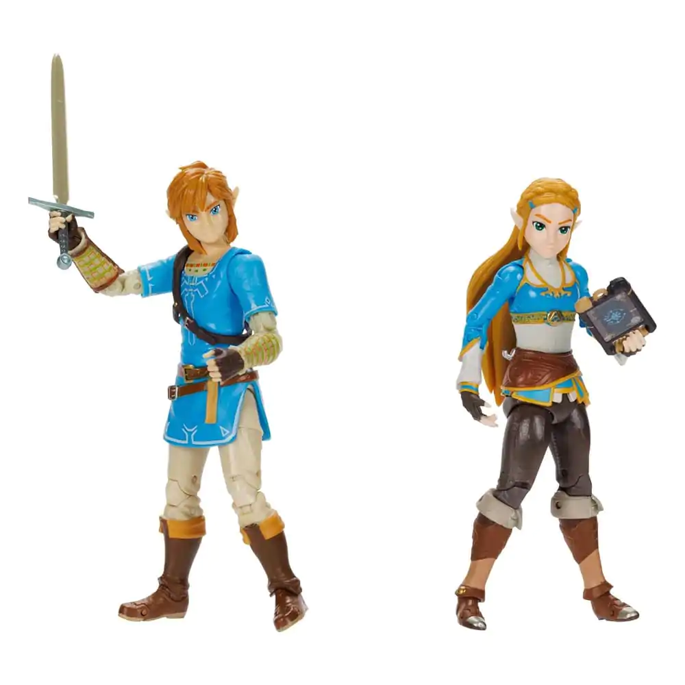 The Legend of Zelda Akčná figúrka 2-Pack Princess Zelda, Link 10 cm produktová fotografia