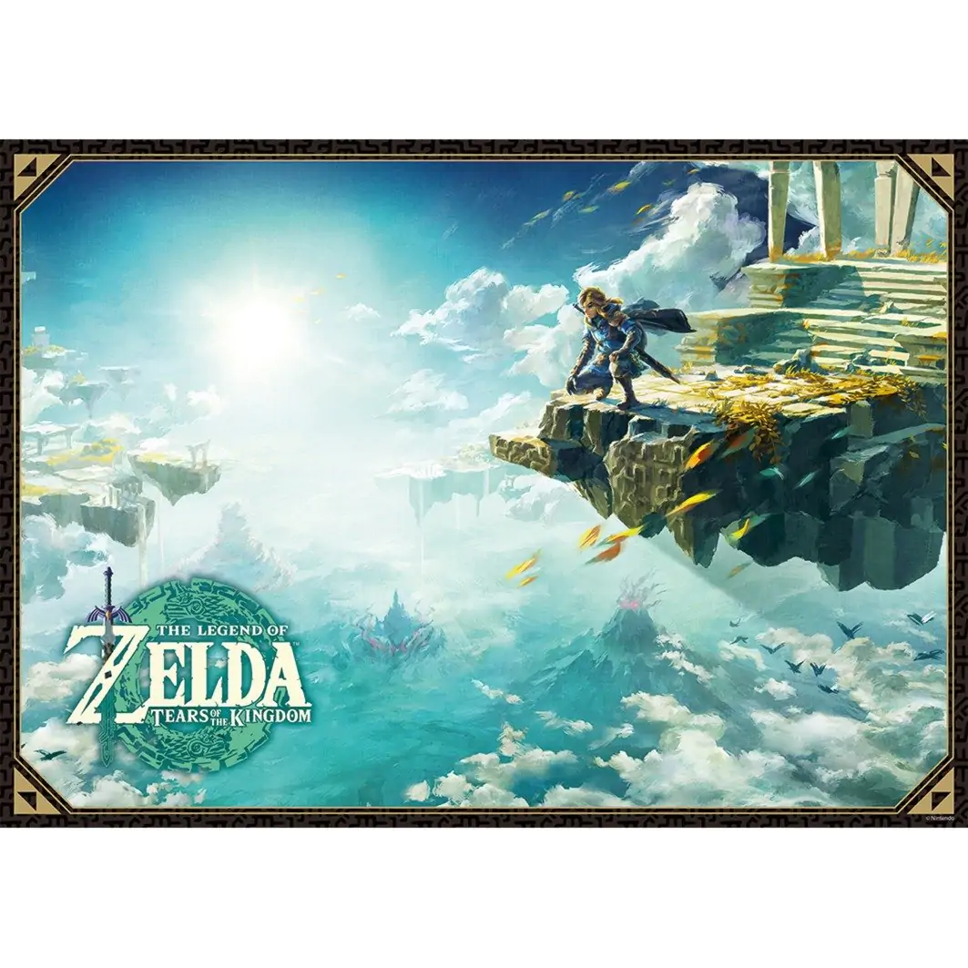 The Legend of Zelda: Tears of the Kingdom Jigsaw Puzzle Cover Art (1000 kusov) termékfotó