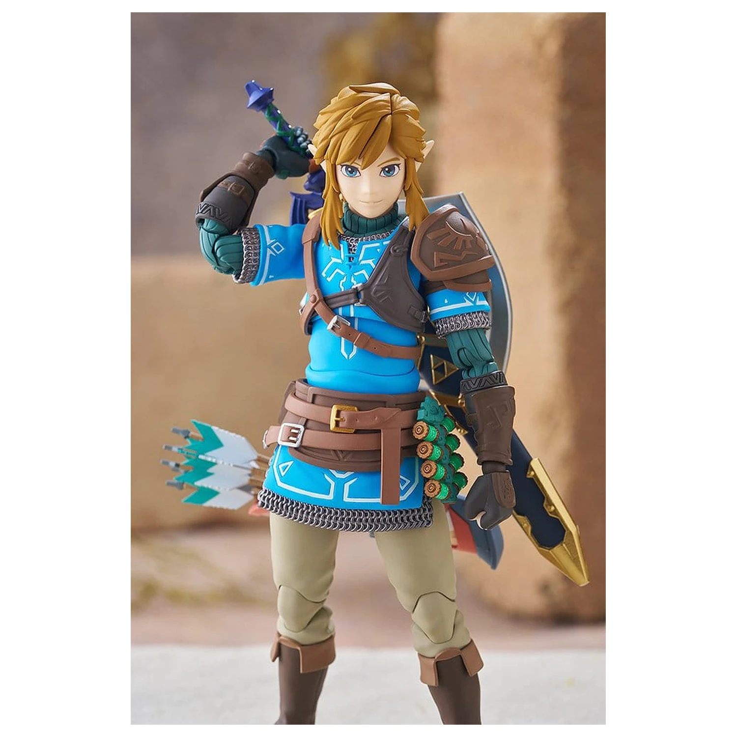 The Legend of Zelda Tears of the Kingdom Figma akčná figúrka Link Tears of the Kingdom Ver. DX Edition 15 cm produktová fotografia