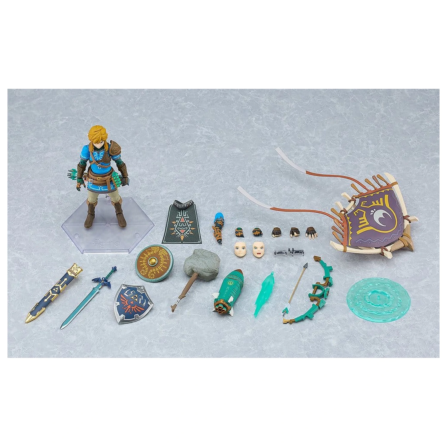 The Legend of Zelda Tears of the Kingdom Figma akčná figúrka Link Tears of the Kingdom Ver. DX Edition 15 cm produktová fotografia