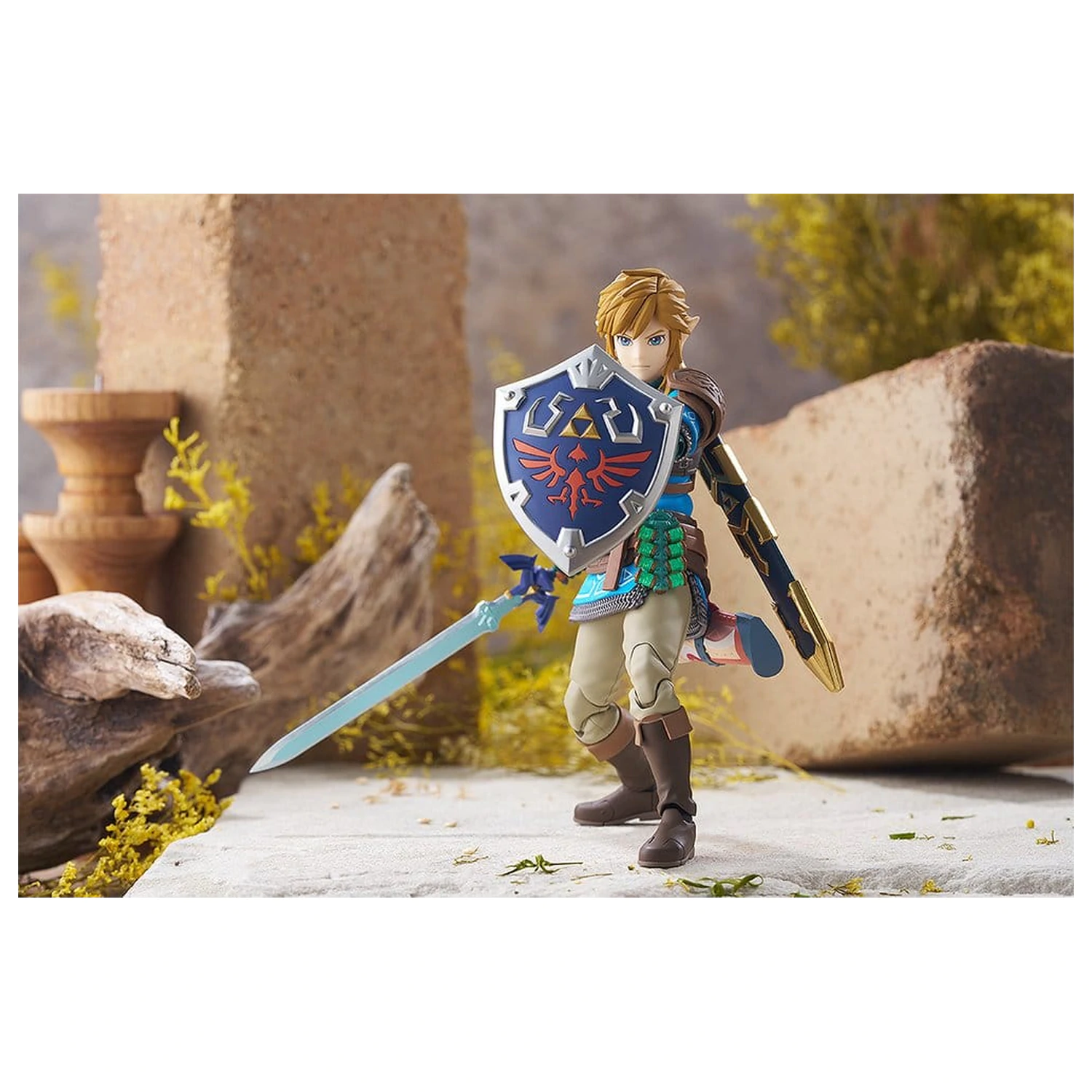 The Legend of Zelda Tears of the Kingdom Figma akčná figúrka Link Tears of the Kingdom Ver. DX Edition 15 cm produktová fotografia