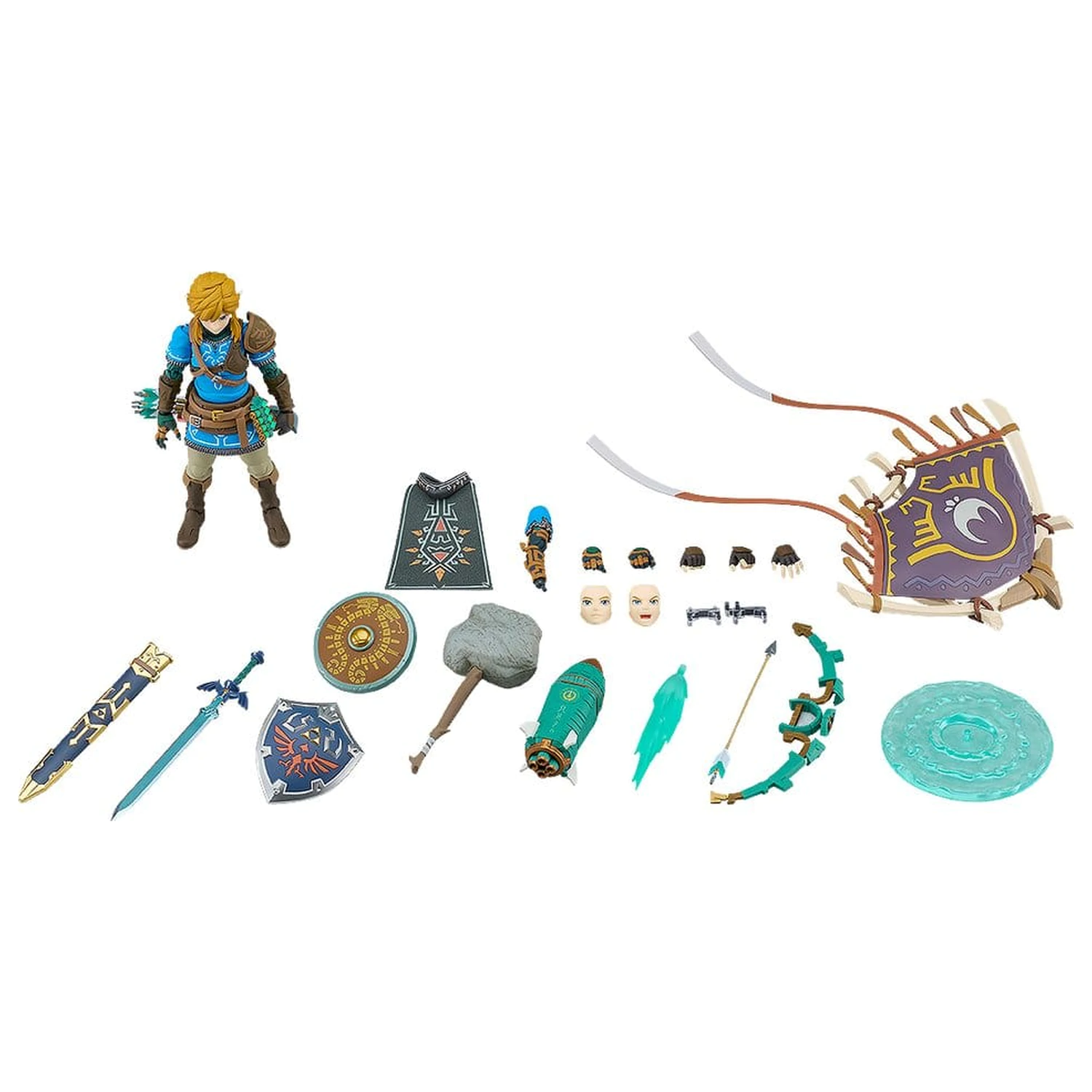 The Legend of Zelda Tears of the Kingdom Figma akčná figúrka Link Tears of the Kingdom Ver. DX Edition 15 cm produktová fotografia