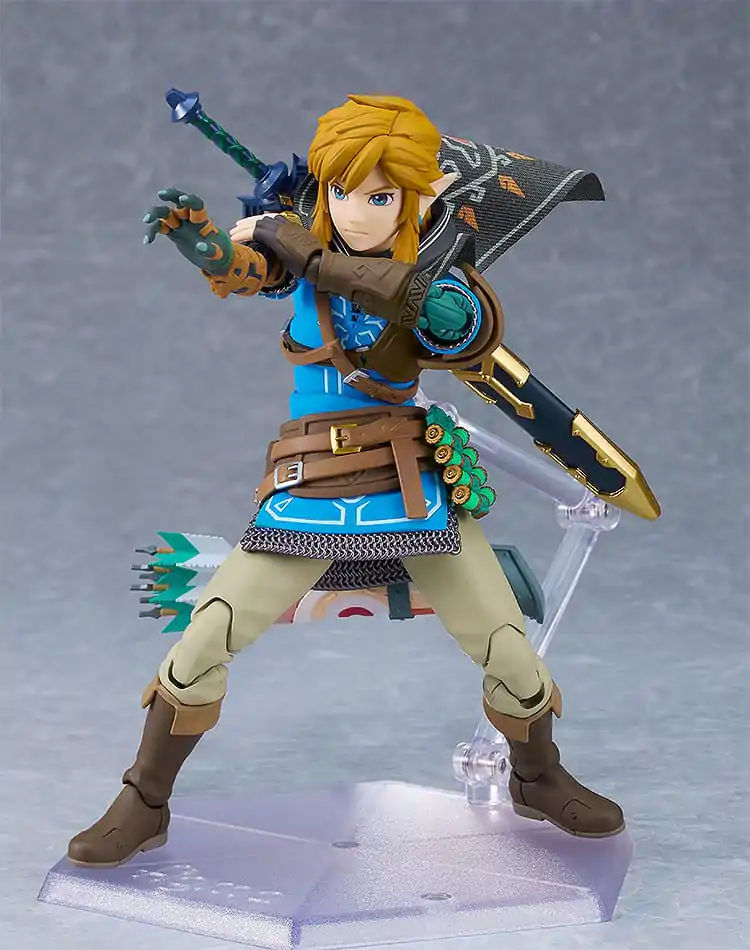 The Legend of Zelda Tears of the Kingdom Figma akčná figúrka Link Tears of the Kingdom Ver. DX Edition 15 cm termékfotó