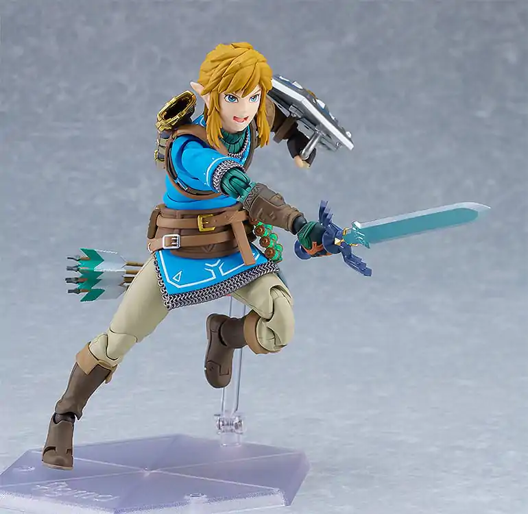 The Legend of Zelda Tears of the Kingdom Figma akčná figúrka Link Tears of the Kingdom Ver. DX Edition 15 cm termékfotó