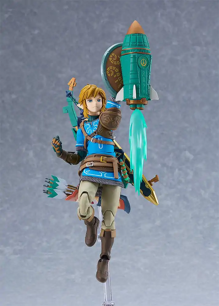 The Legend of Zelda Tears of the Kingdom Figma akčná figúrka Link Tears of the Kingdom Ver. DX Edition 15 cm termékfotó