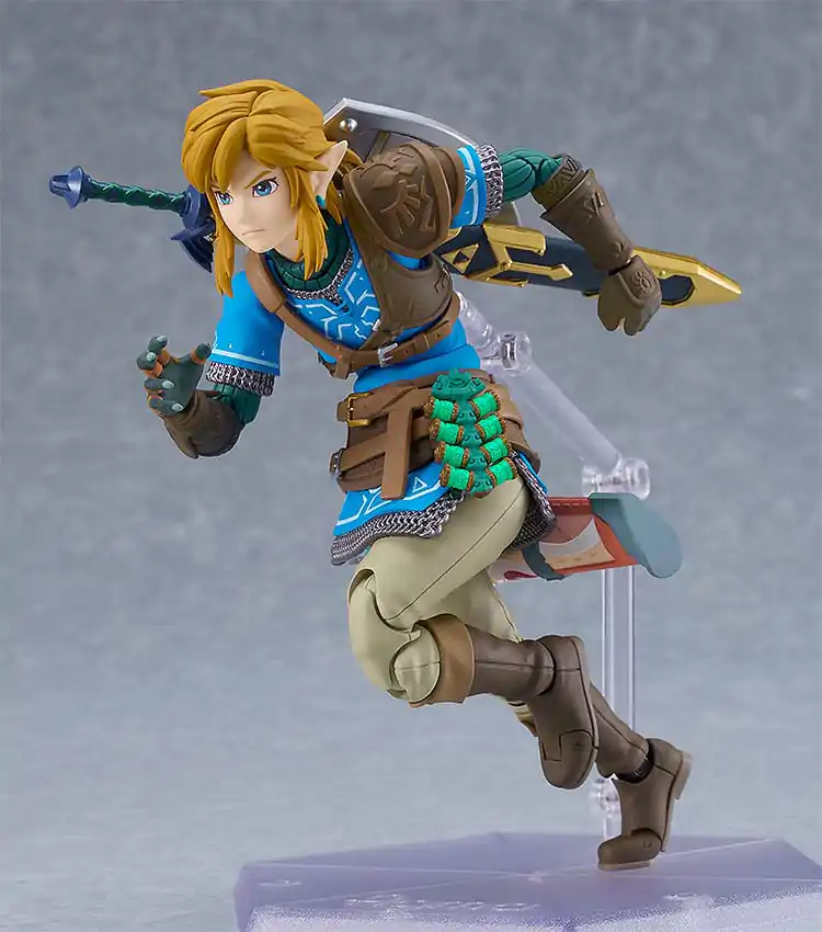 The Legend of Zelda Tears of the Kingdom Figma akčná figúrka Link Tears of the Kingdom Ver. DX Edition 15 cm termékfotó