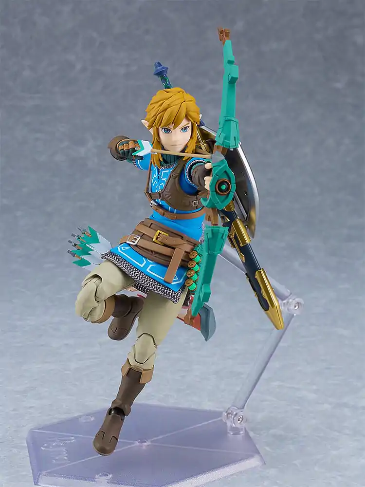 The Legend of Zelda Tears of the Kingdom Figma akčná figúrka Link Tears of the Kingdom Ver. DX Edition 15 cm termékfotó