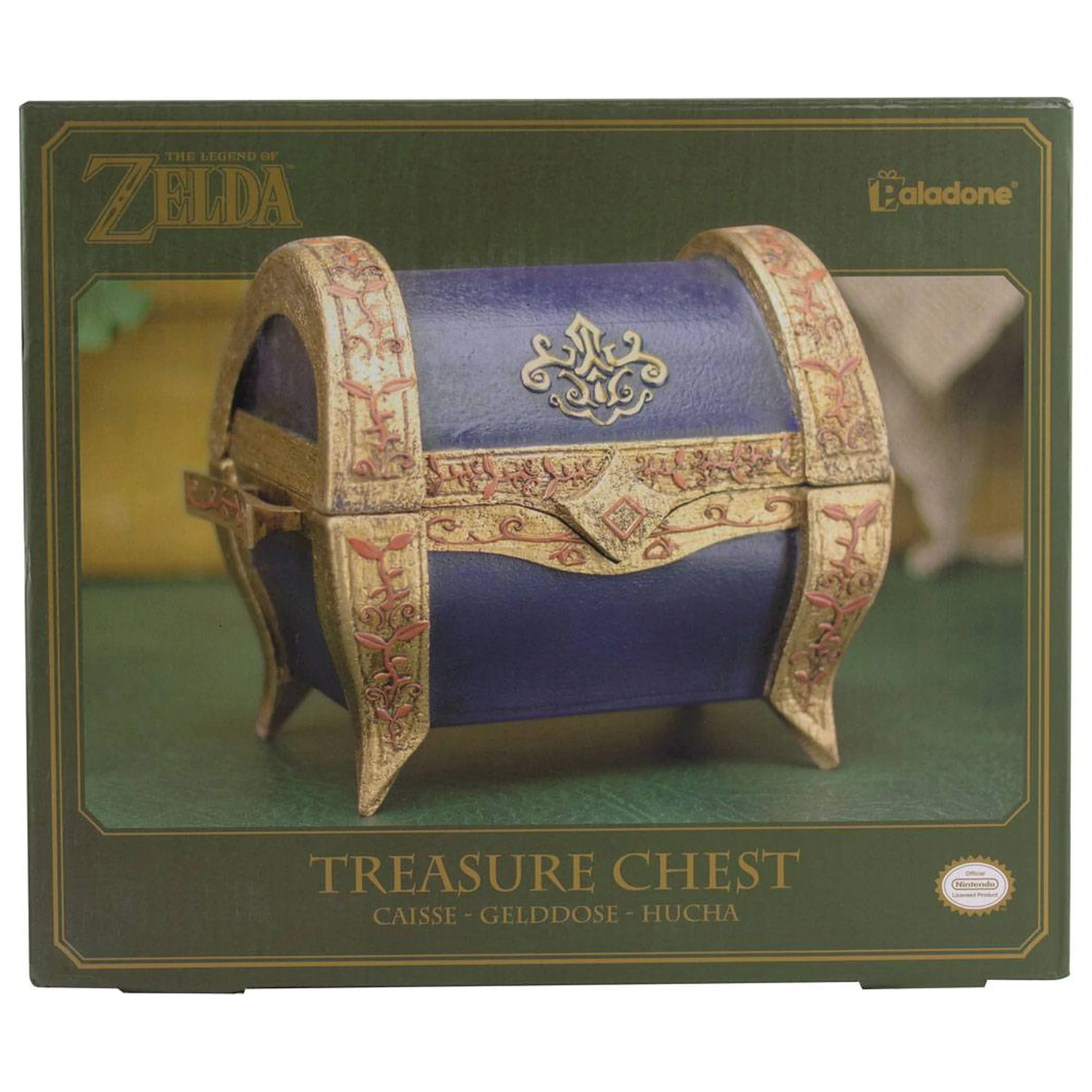 Pokladnička The Legend of Zelda Treasure Chest produktová fotografia