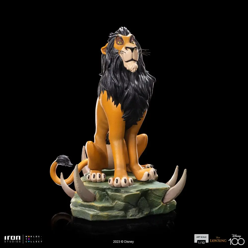 The Lion King Art Scale Socha 1/10 Scar Regular 16 cm termékfotó