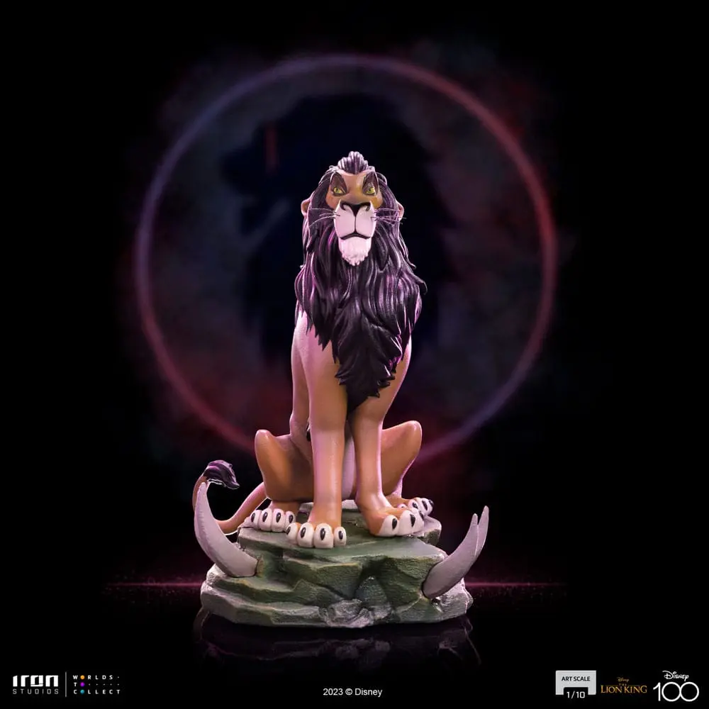 The Lion King Art Scale Socha 1/10 Scar Regular 16 cm termékfotó