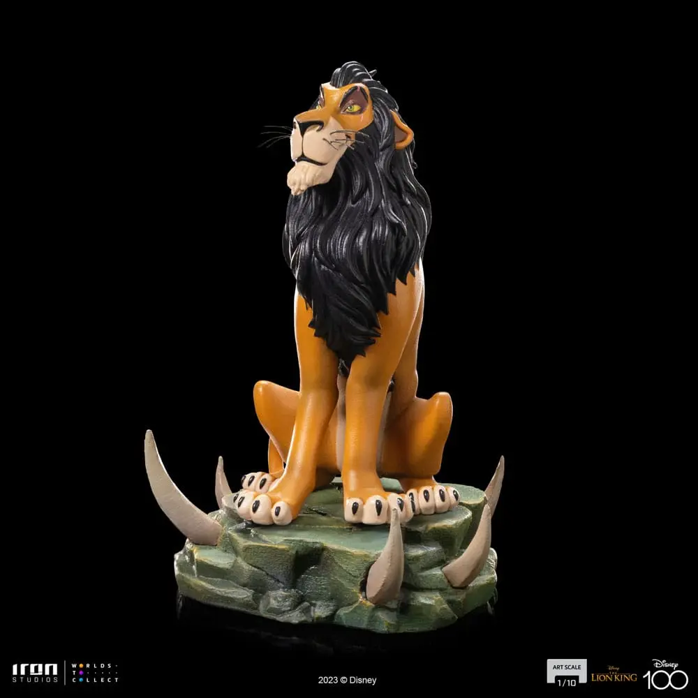 The Lion King Art Scale Socha 1/10 Scar Regular 16 cm termékfotó