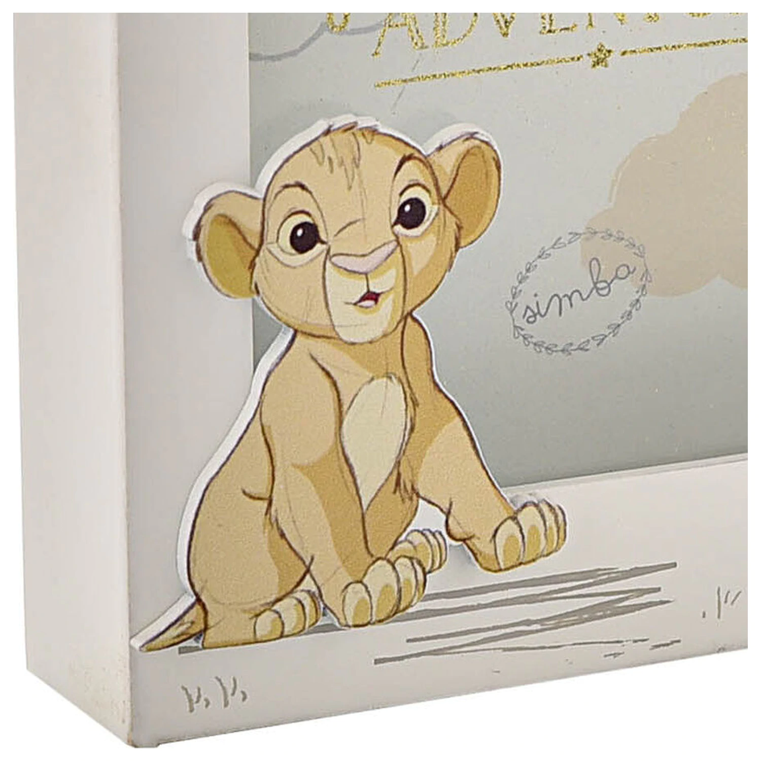 Disney The Lion King Simba pokladnička produktová fotografia