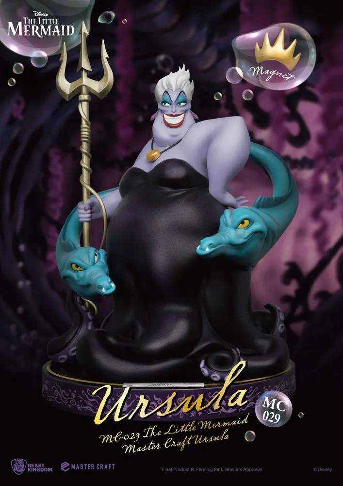The Little Mermaid Master Craft Socha Ursula 41 cm produktová fotografia