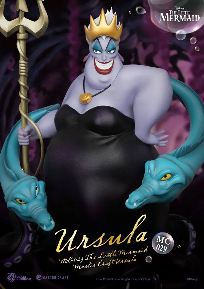 The Little Mermaid Master Craft Socha Ursula 41 cm produktová fotografia