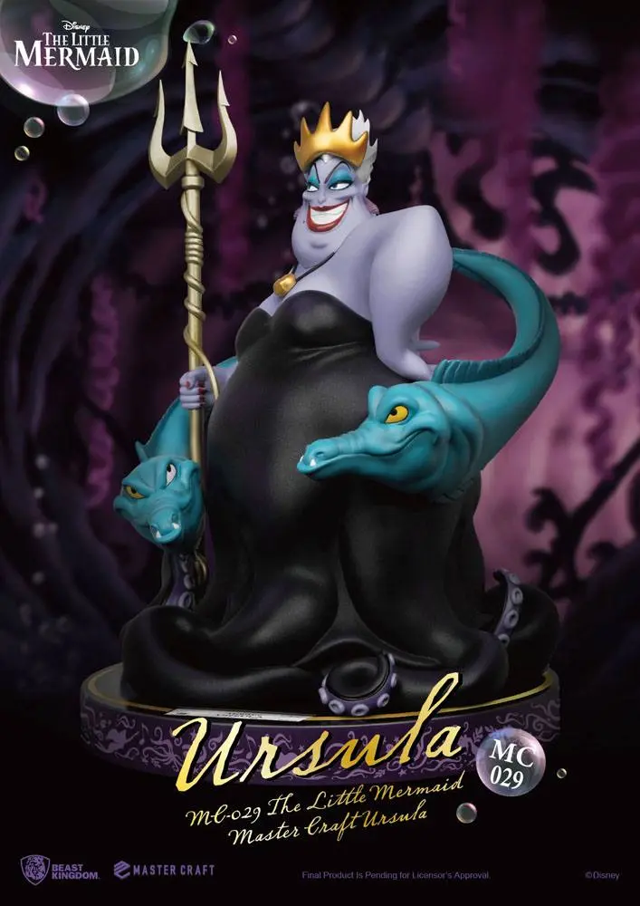 The Little Mermaid Master Craft Socha Ursula 41 cm produktová fotografia