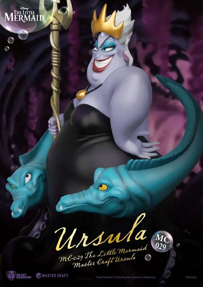 The Little Mermaid Master Craft Socha Ursula 41 cm produktová fotografia