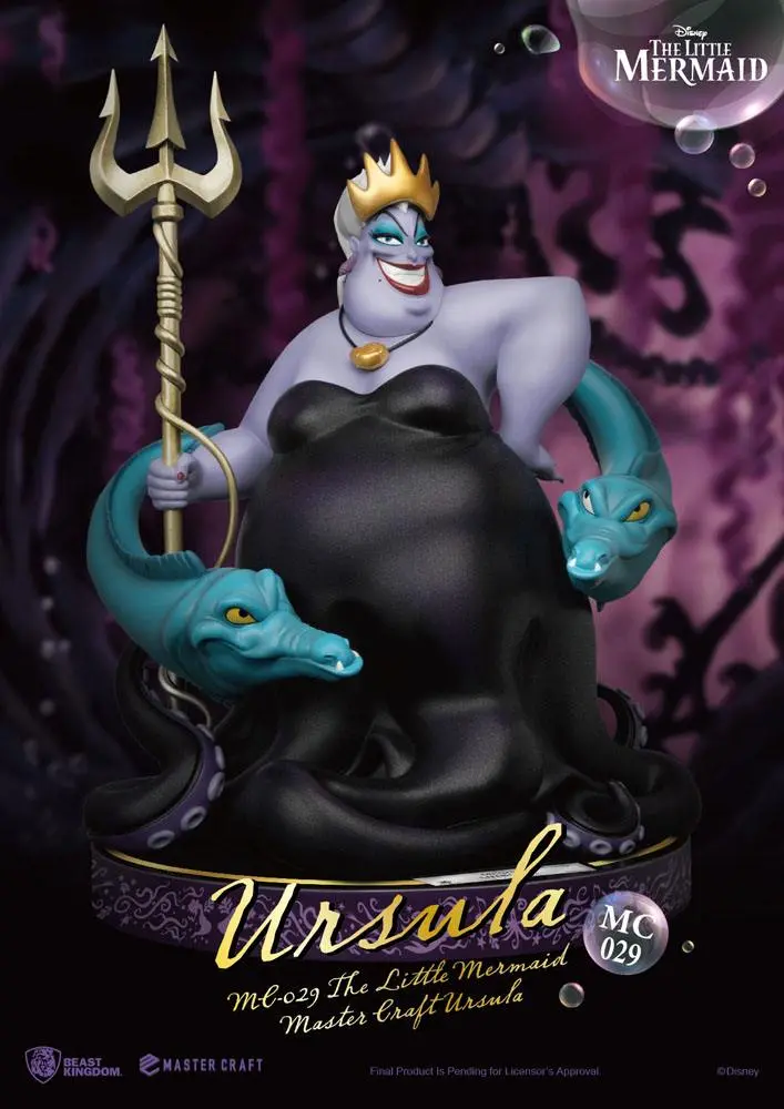 The Little Mermaid Master Craft Socha Ursula 41 cm produktová fotografia
