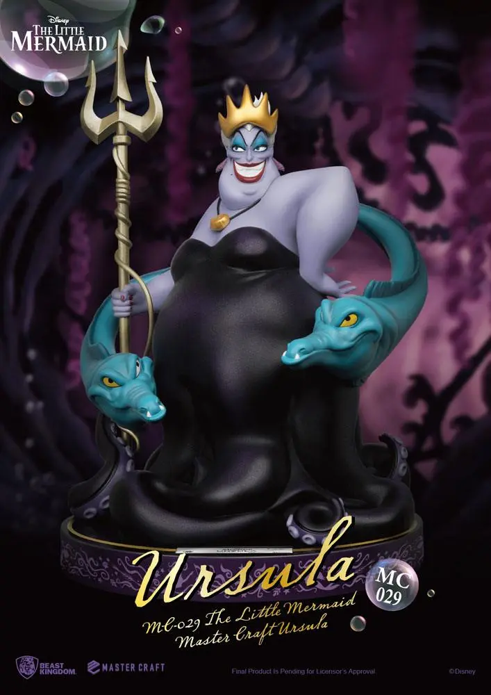 The Little Mermaid Master Craft Socha Ursula 41 cm produktová fotografia