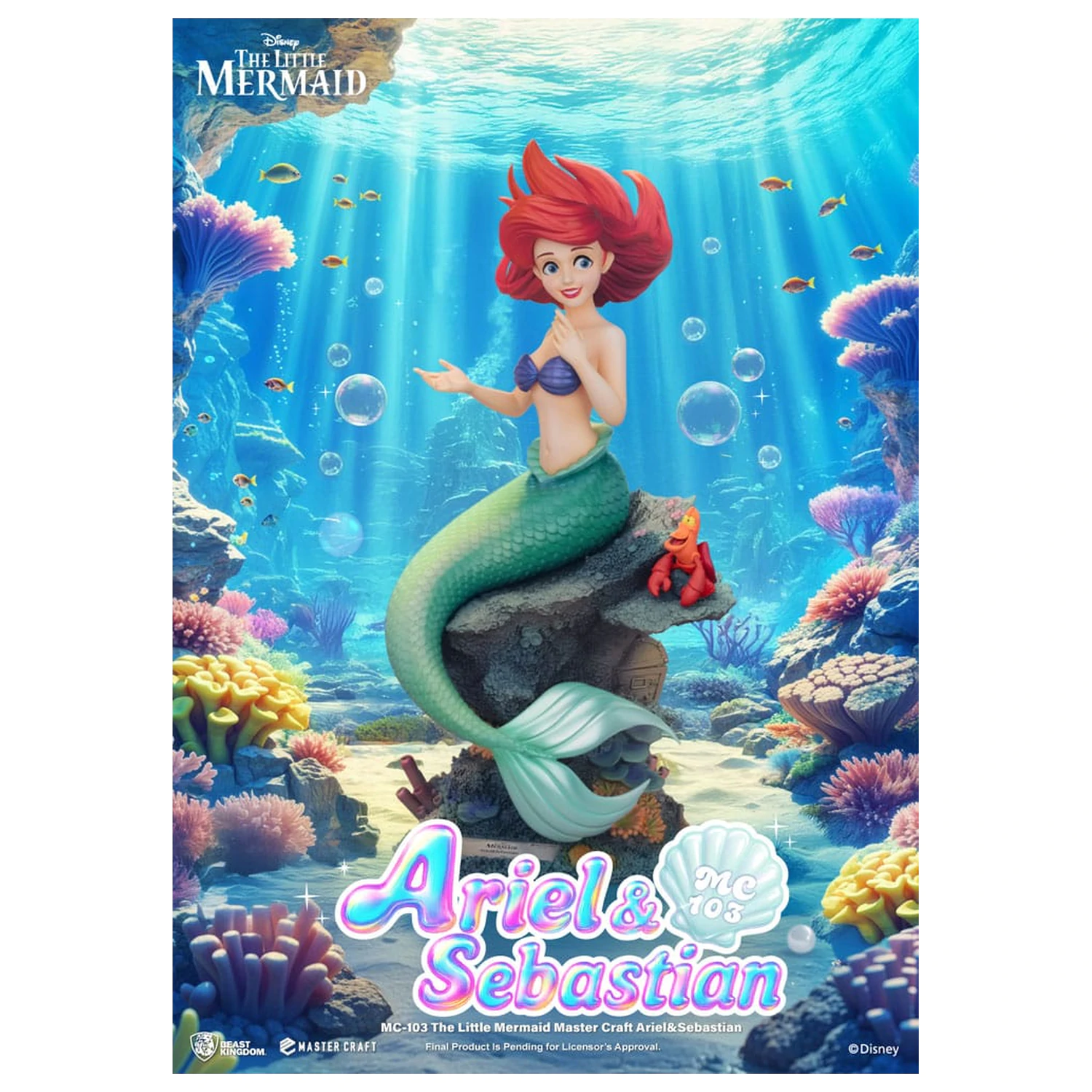The Little Mermaid Master Craft Socha Vito Corleone 42 cm produktová fotografia