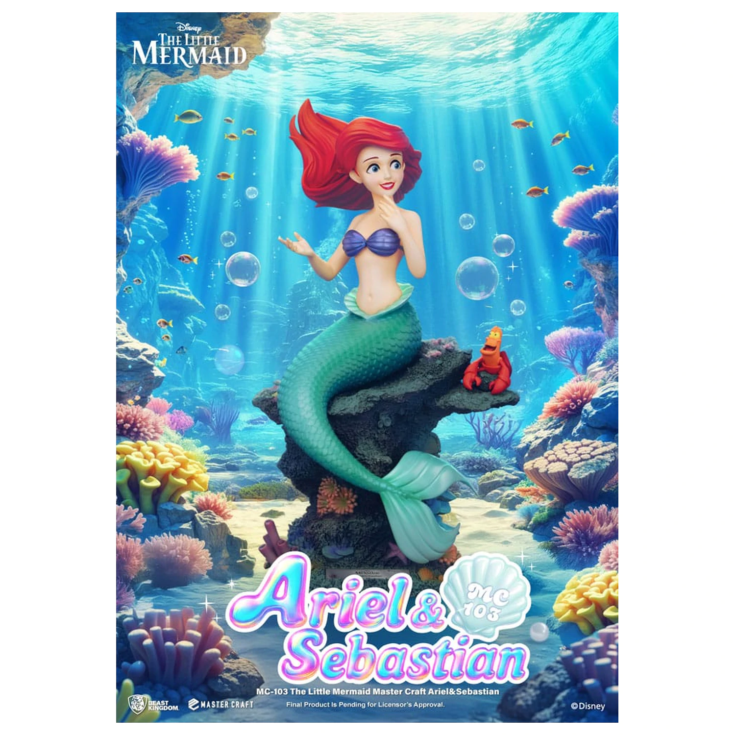 The Little Mermaid Master Craft Socha Vito Corleone 42 cm produktová fotografia
