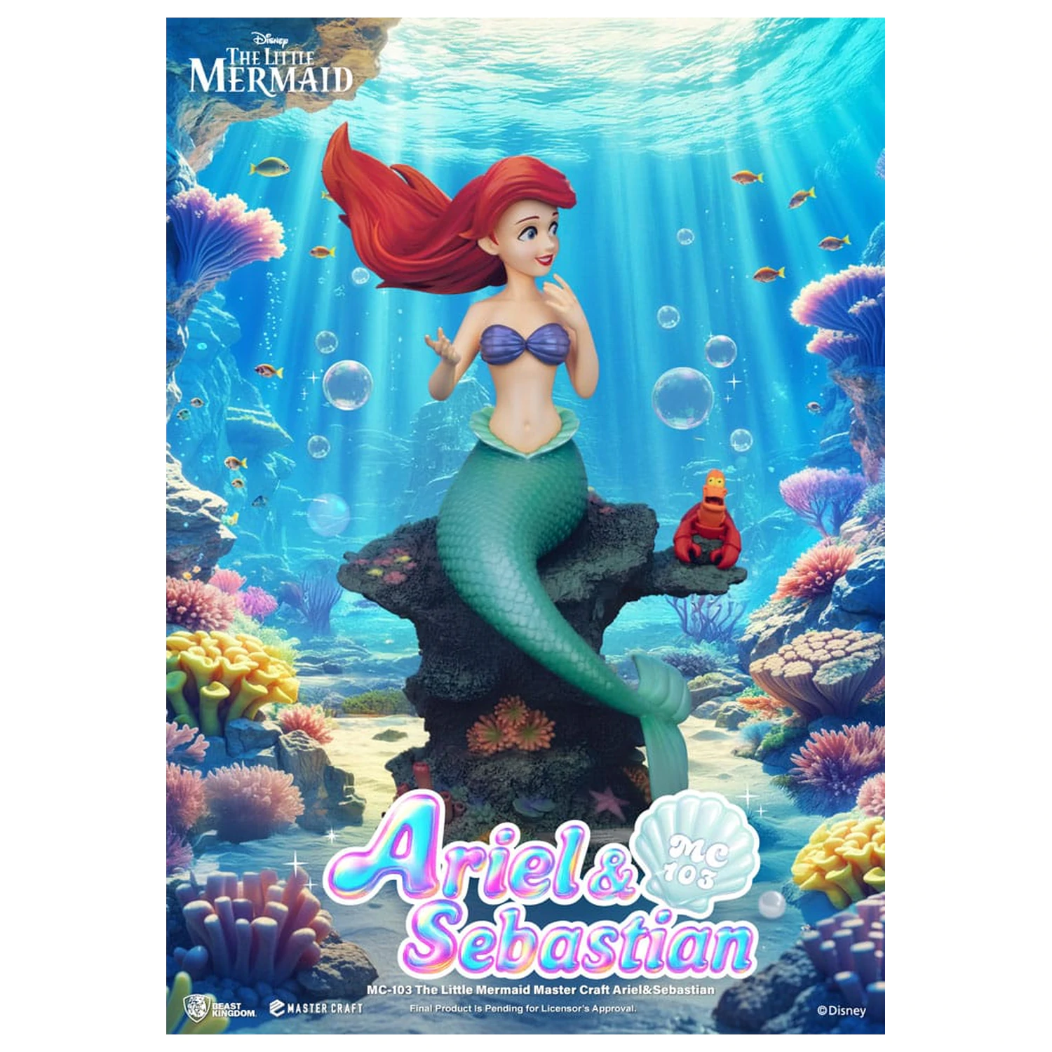 The Little Mermaid Master Craft Socha Vito Corleone 42 cm produktová fotografia