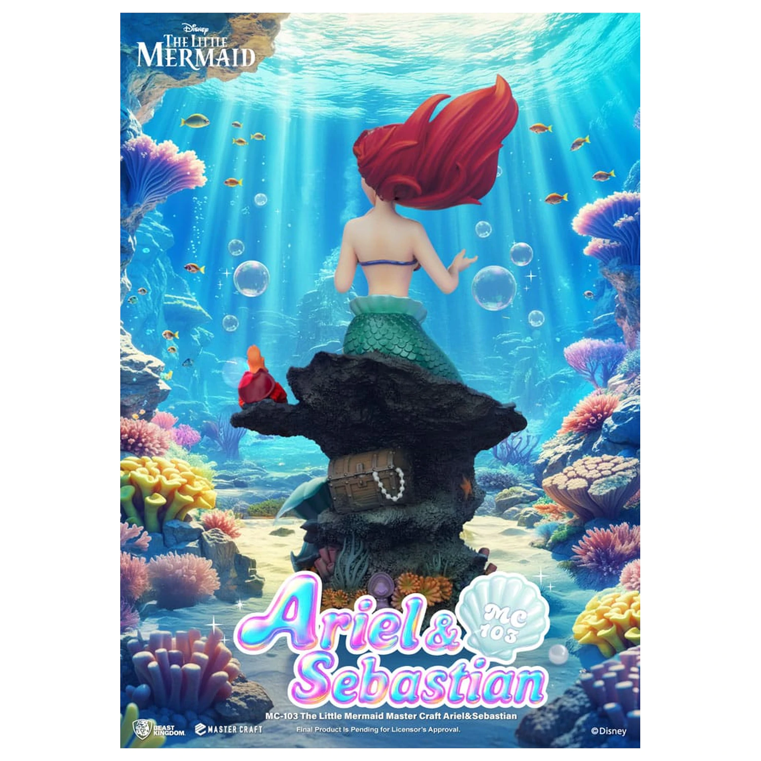 The Little Mermaid Master Craft Socha Vito Corleone 42 cm produktová fotografia