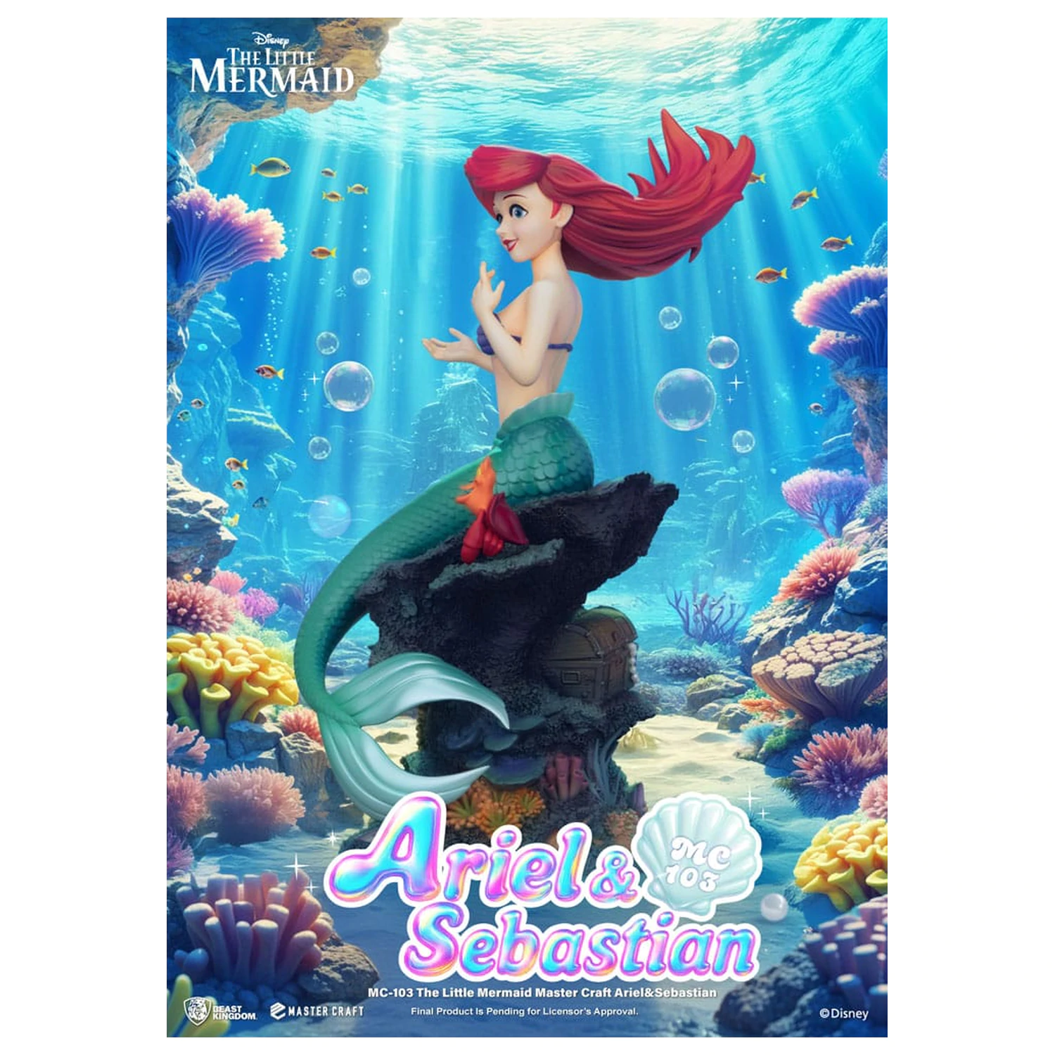 The Little Mermaid Master Craft Socha Vito Corleone 42 cm produktová fotografia