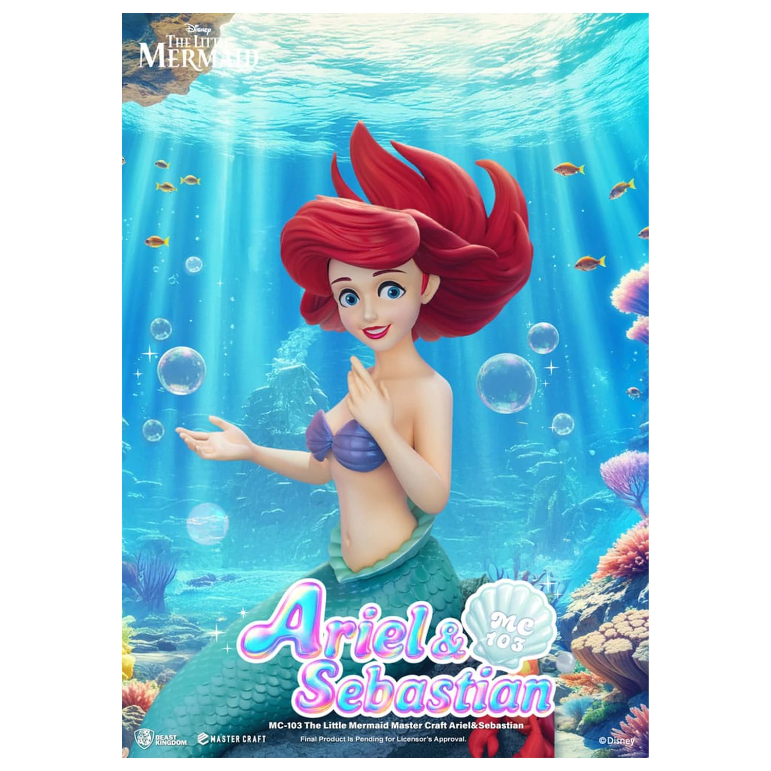 The Little Mermaid Master Craft Socha Vito Corleone 42 cm produktová fotografia