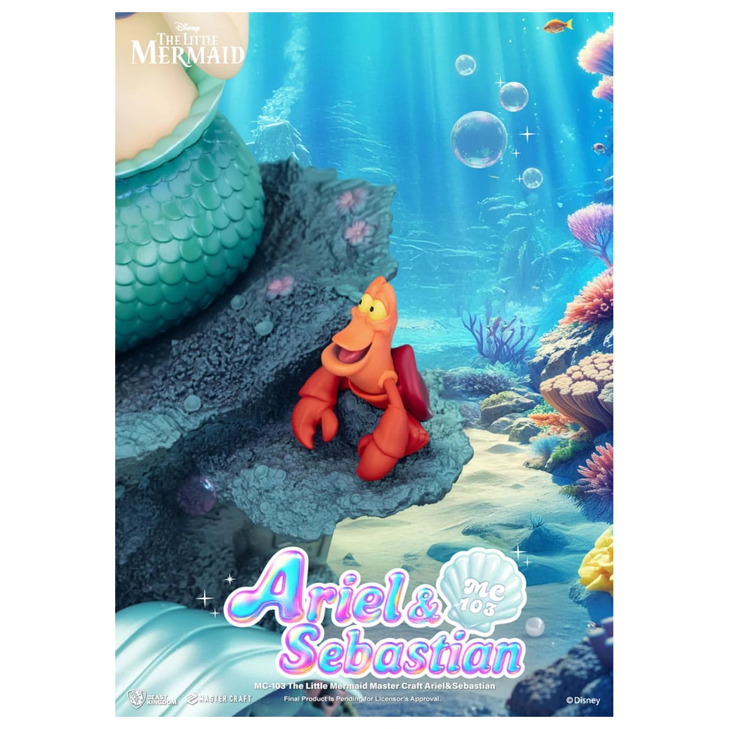 The Little Mermaid Master Craft Socha Vito Corleone 42 cm produktová fotografia