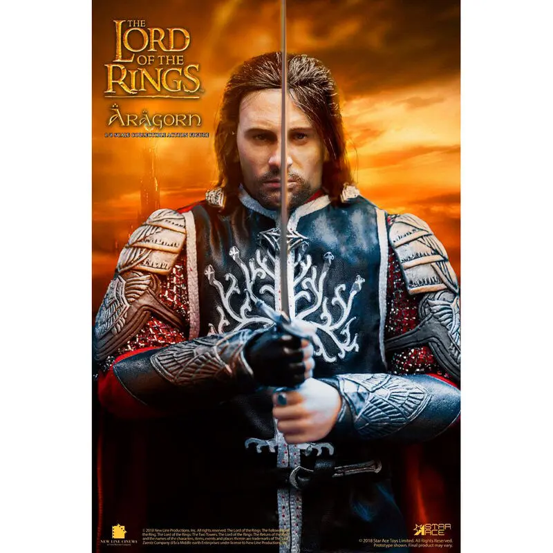 The Lord of the Rings Aragorn Real Master figúrka 23 cm produktová fotografia