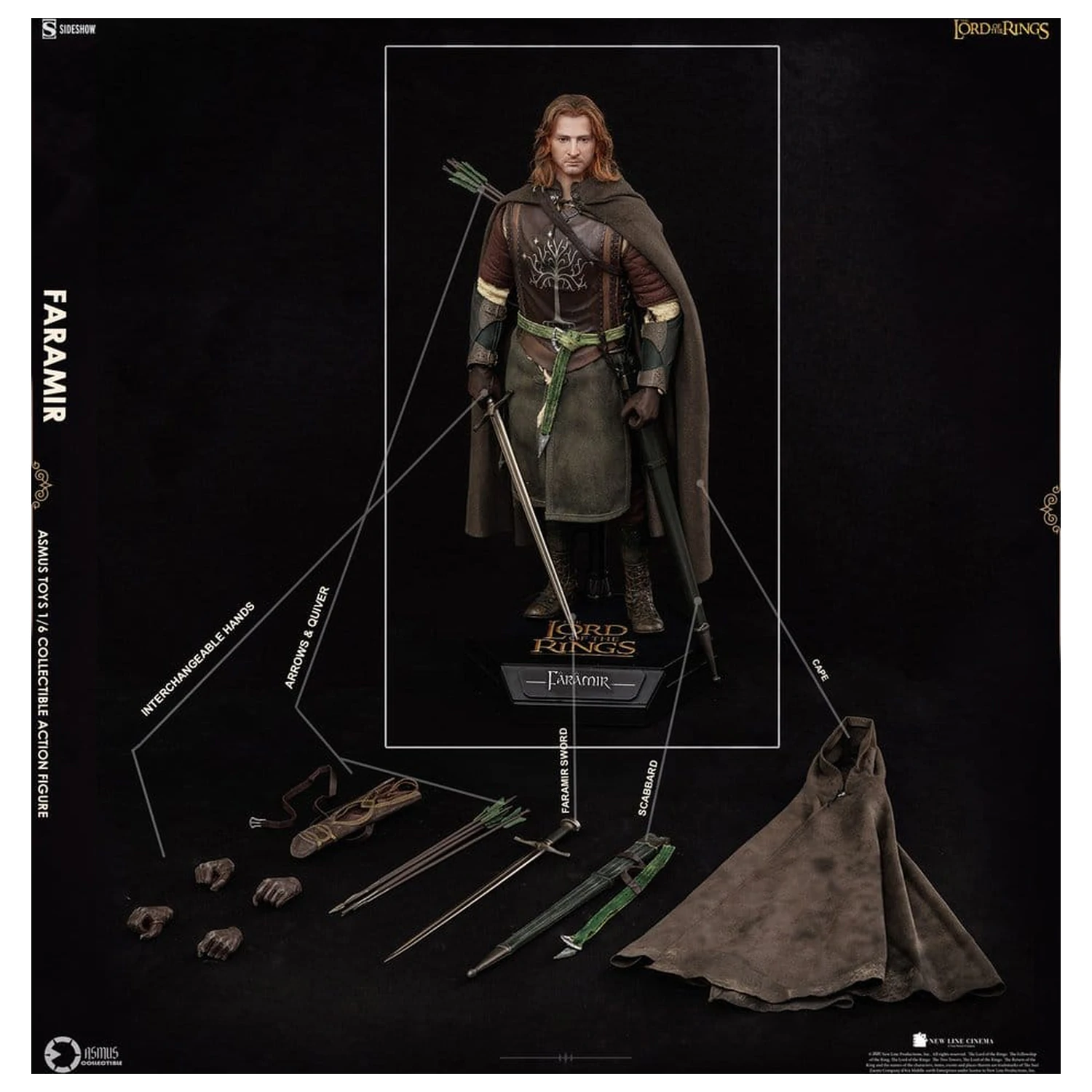 The Lord of the Rings akčná figúrka 1/6 Faramir 30 cm produktová fotografia