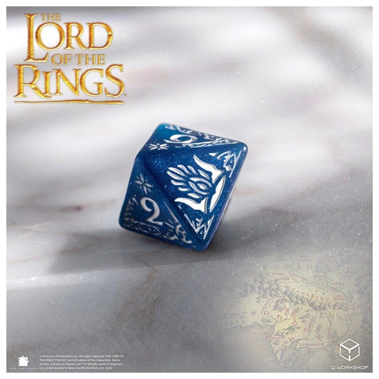 The Lord of the Rings súprava 7 kociek Gondor produktová fotografia