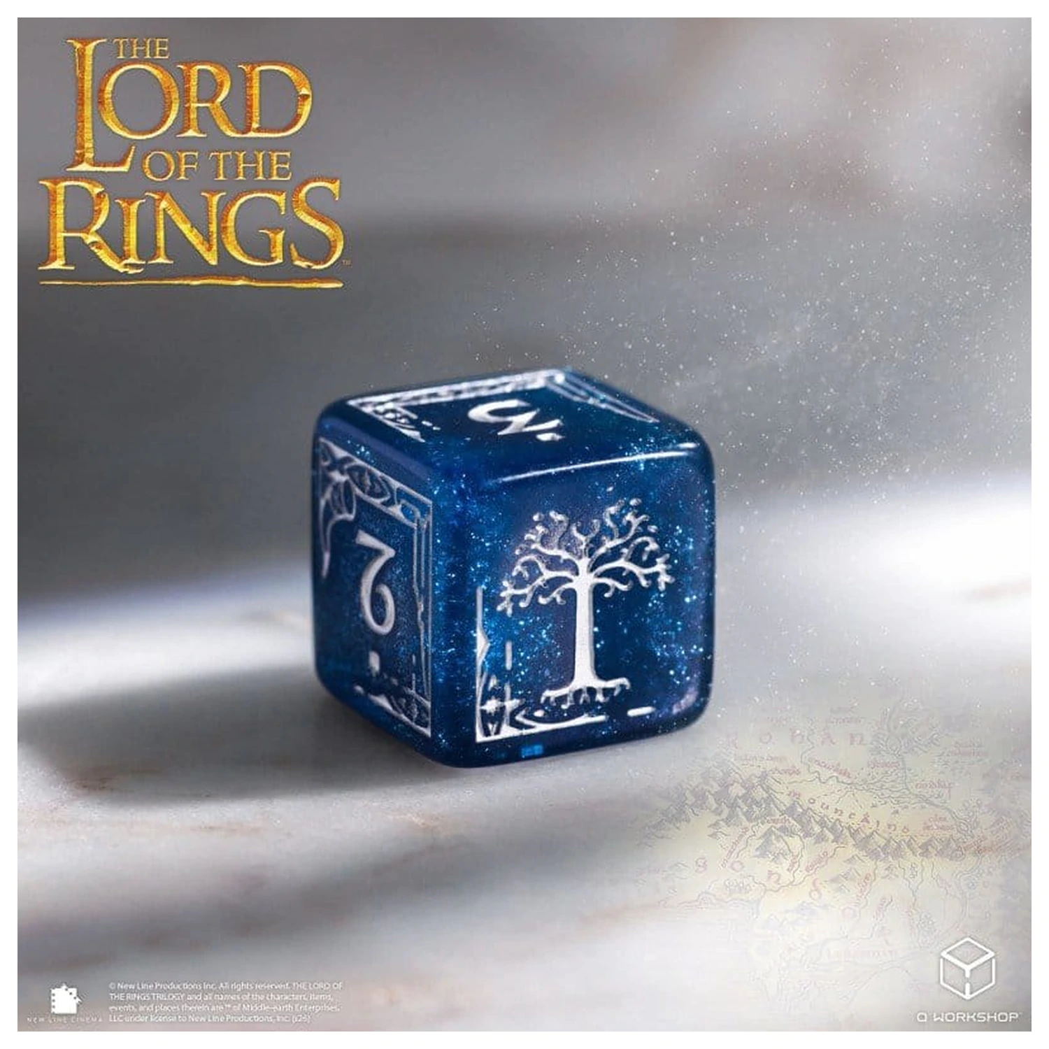 The Lord of the Rings súprava 7 kociek Gondor produktová fotografia