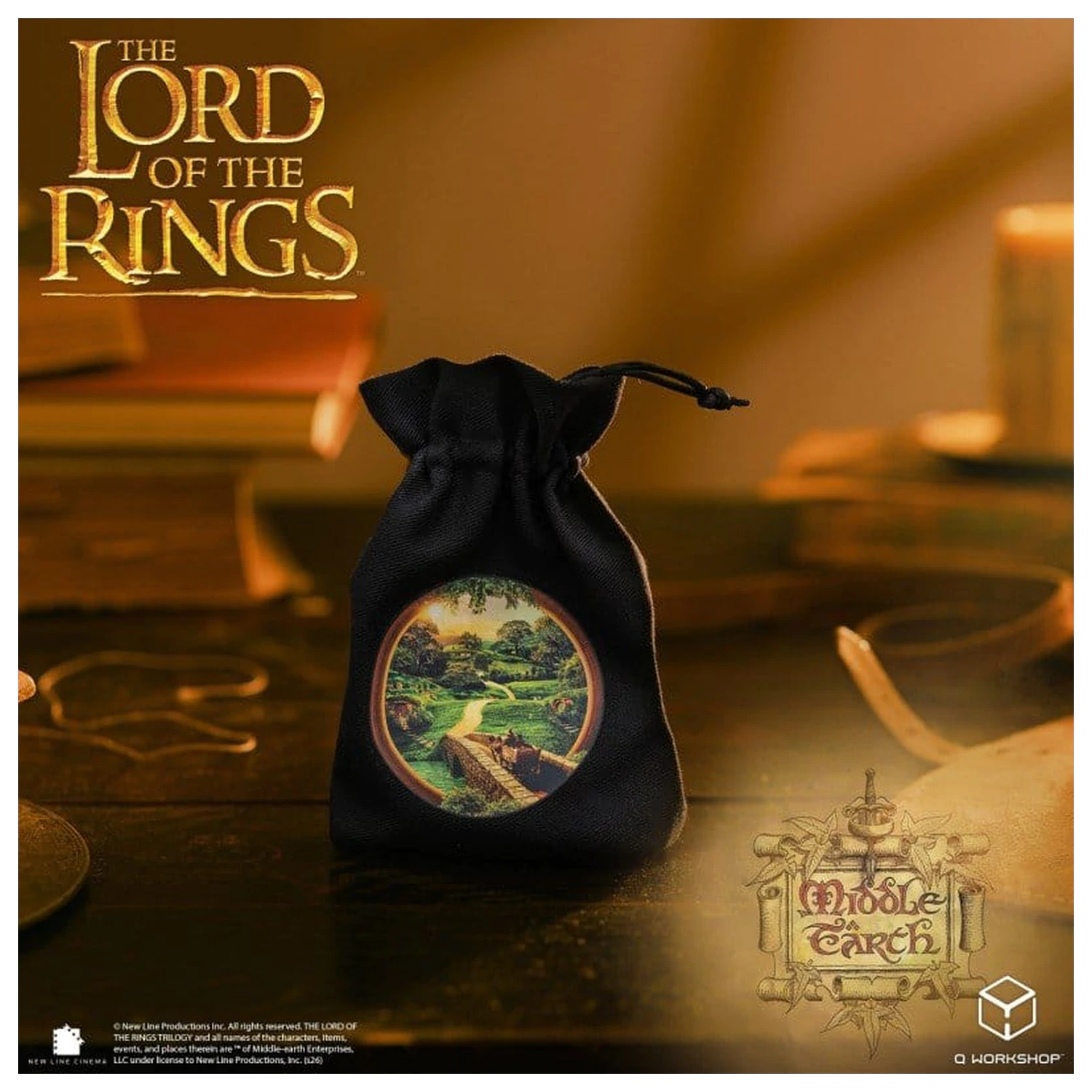 The Lord of the Rings Vrecúško na kocky Shire produktová fotografia