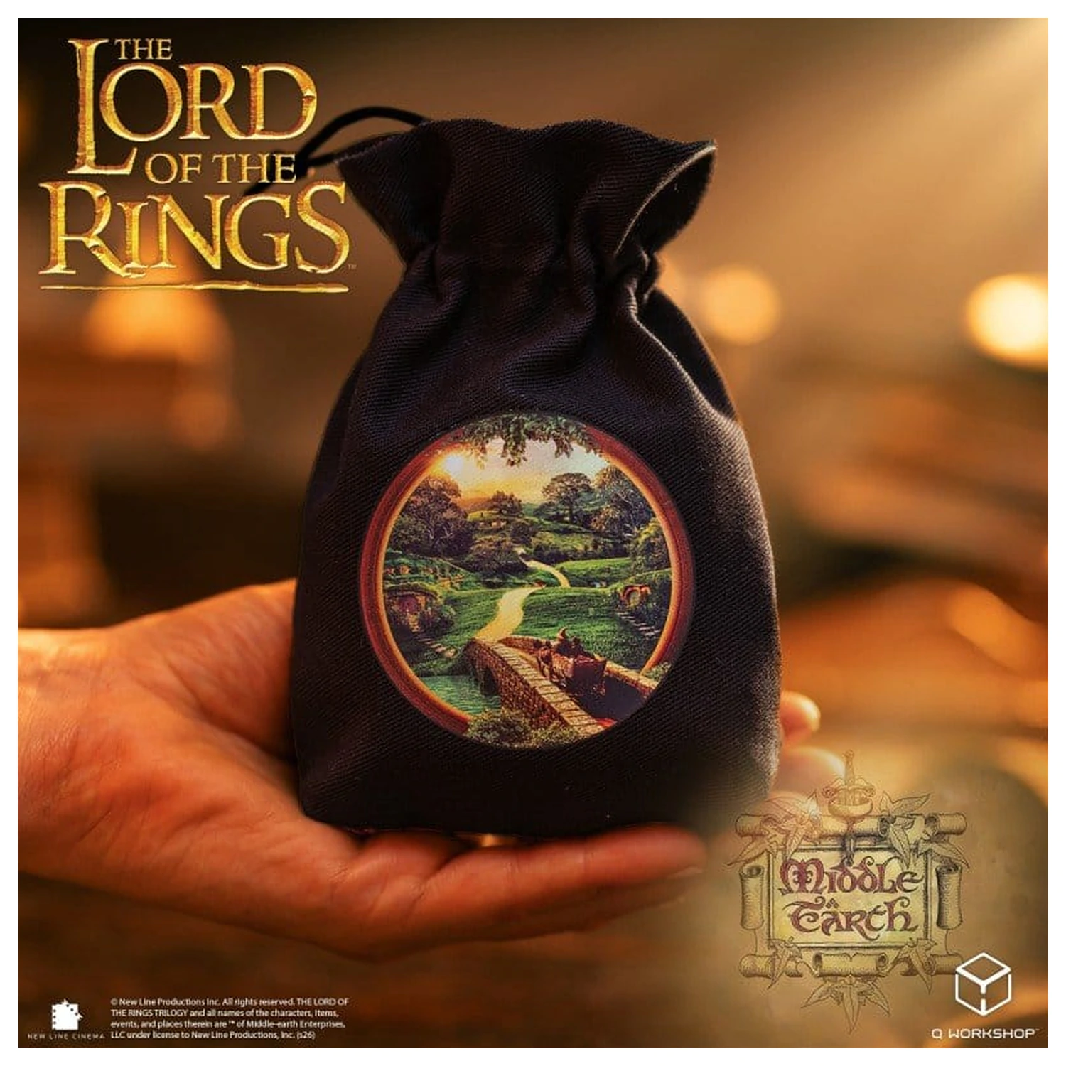 The Lord of the Rings Vrecúško na kocky Shire produktová fotografia