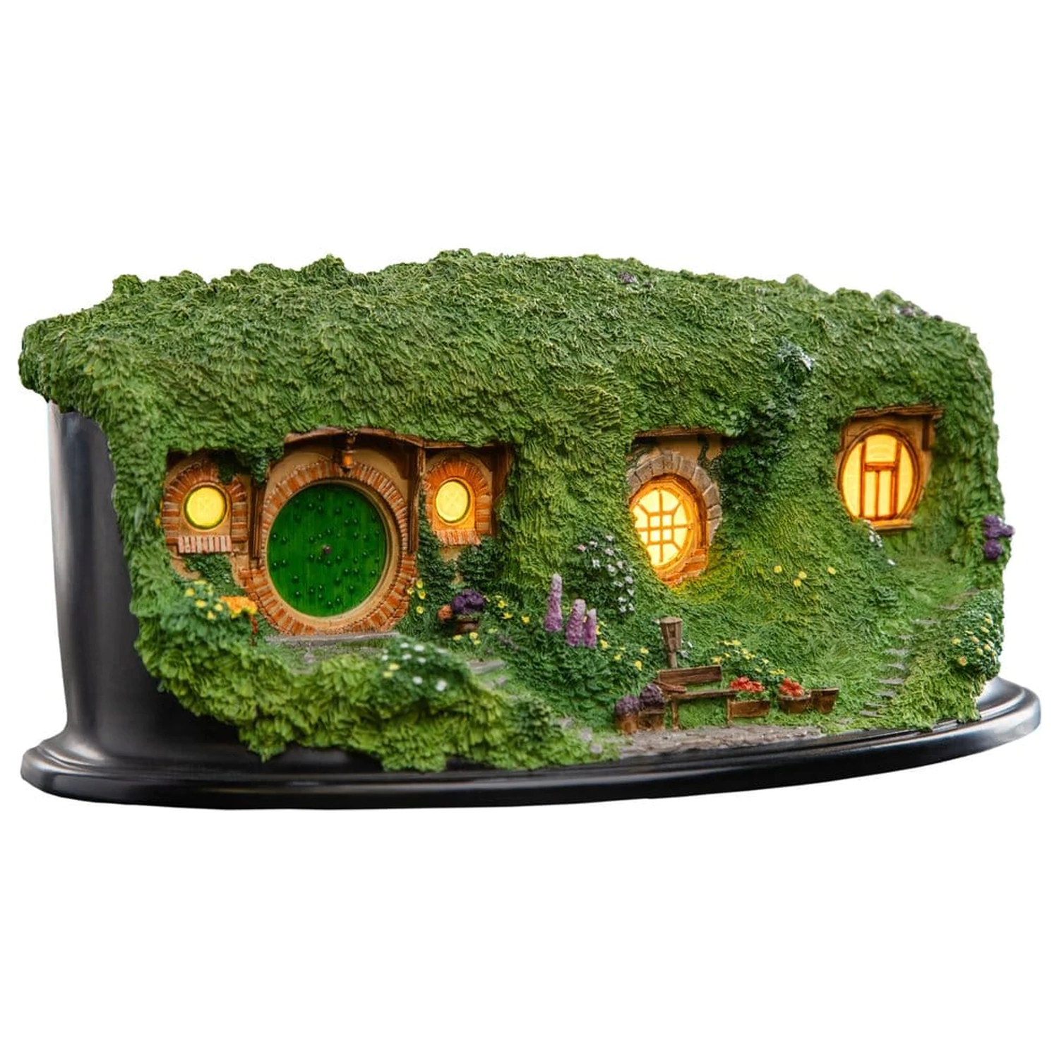 The Lord of the Rings Environment Hobbit Hole - Bag End - Osvetlená edícia 7 cm produktová fotografia
